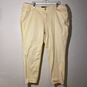 Cato Premium Contemporary capri jeans, size 24W.